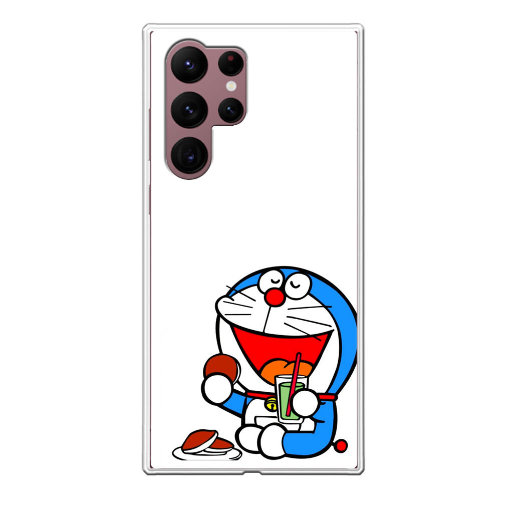 Doraemon Minimalism Galaxy S22 Ultra 5G Case