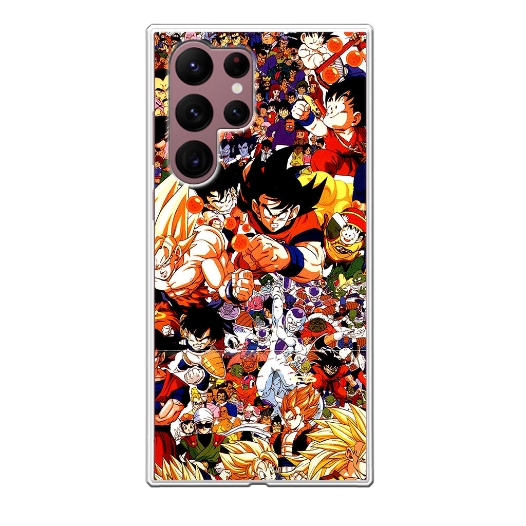 Dragon Ball All Characters Galaxy S22 Ultra 5G Case