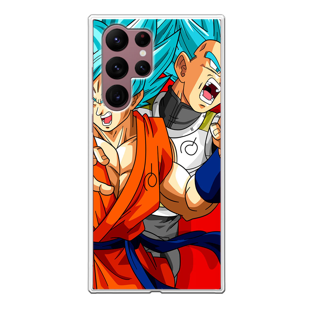 Dragon Ball Super SSGSS Goku And Vegeta Galaxy S22 Ultra 5G Case