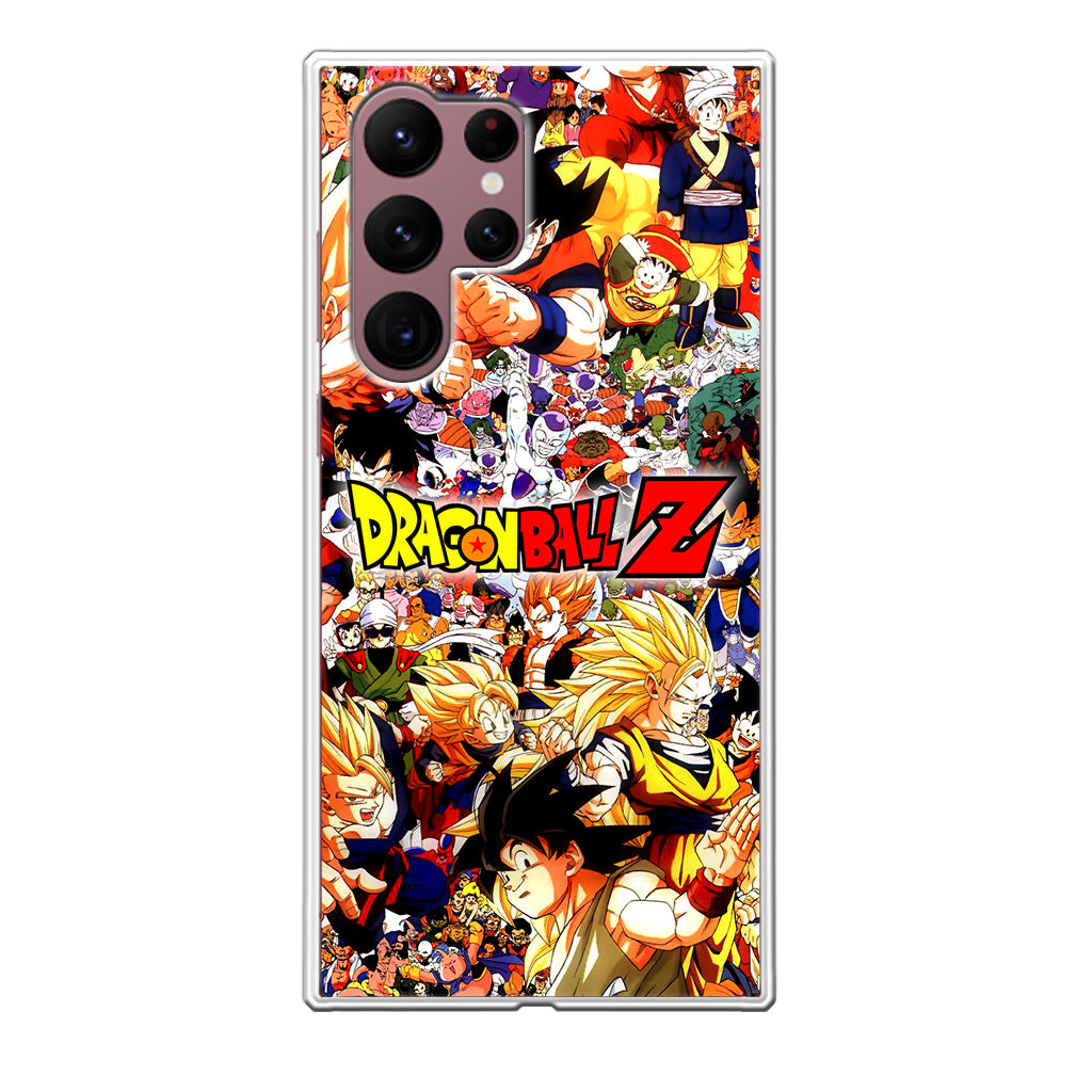 Dragon Ball Z All Characters Galaxy S22 Ultra 5G Case