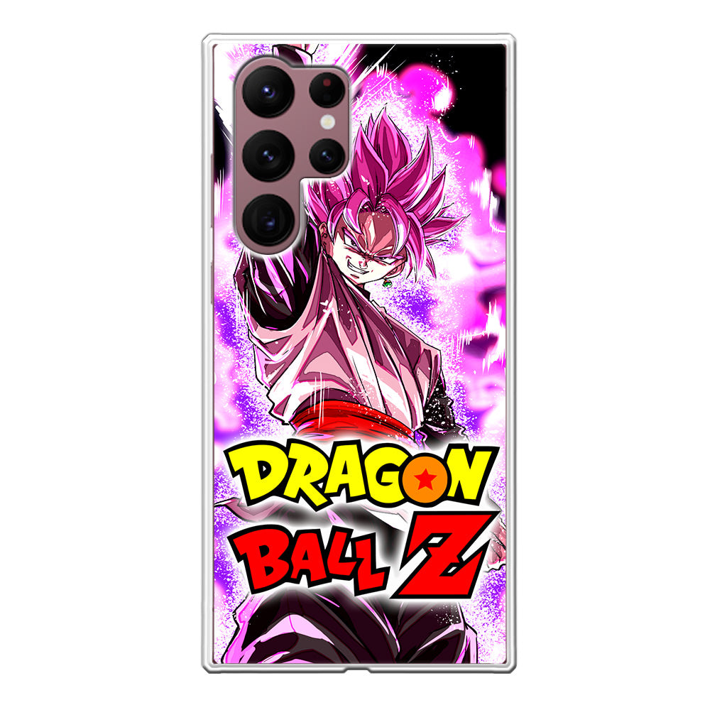 Dragon Ball Z Son Goku Black Rose Saiyan Galaxy S22 Ultra 5G Case