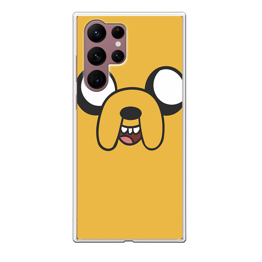 Jake The Dog Face Galaxy S22 Ultra 5G Case