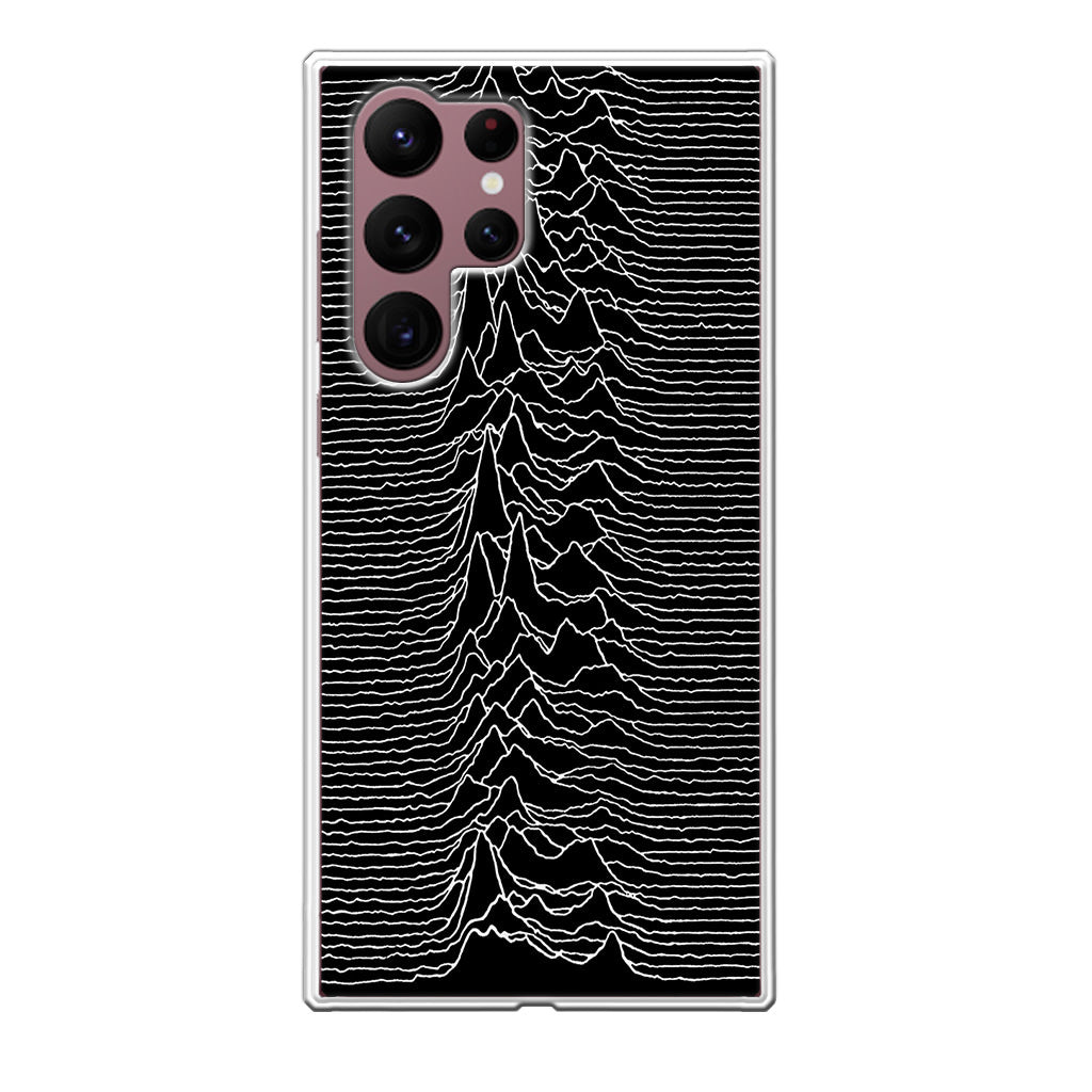 Joy Division Unknown Pleasures Galaxy S22 Ultra 5G Case