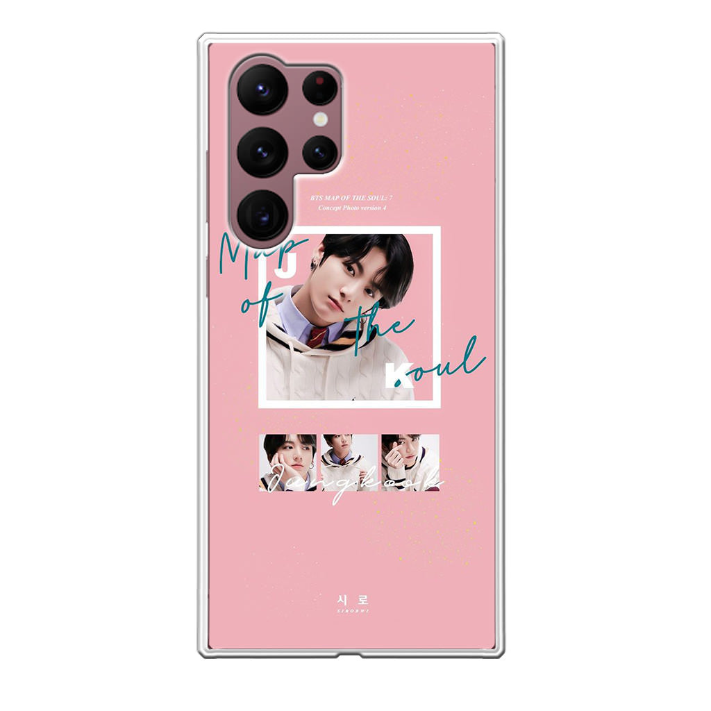 Jungkook Map Of The Soul BTS Galaxy S22 Ultra 5G Case