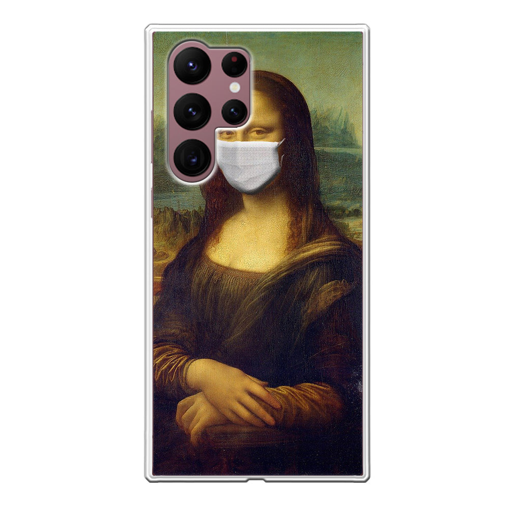 Monalisa In Pandemic Galaxy S22 Ultra 5G Case