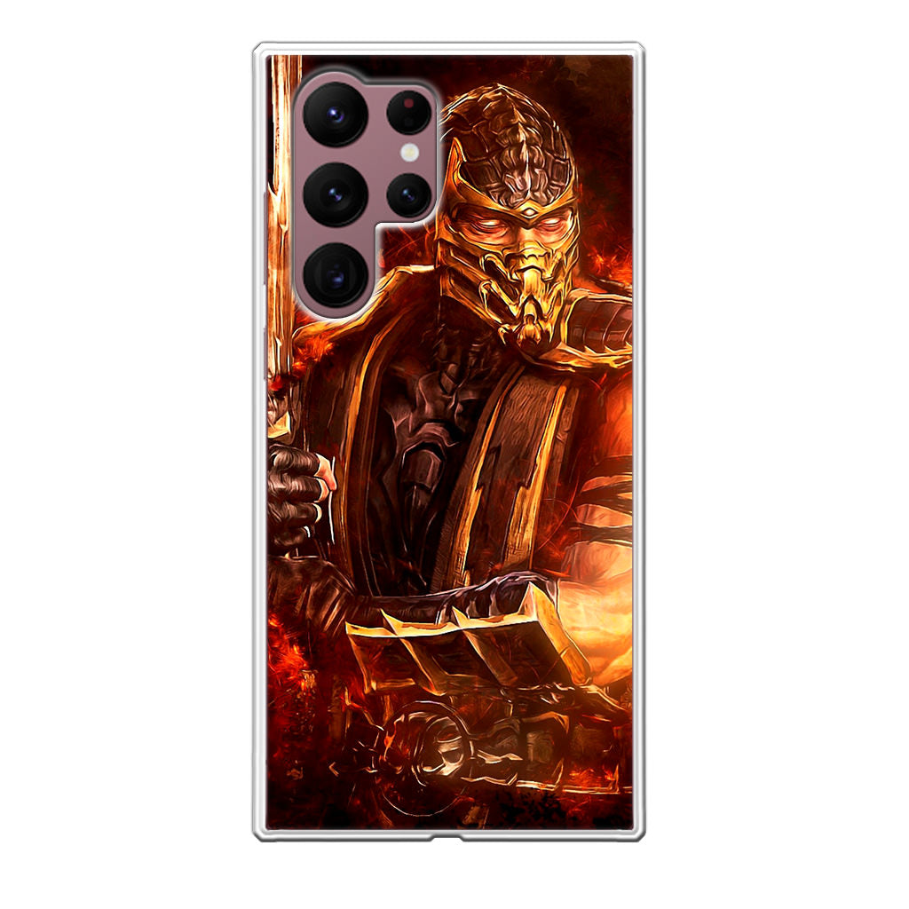 Mortal Kombat Scorpion Galaxy S22 Ultra 5G Case