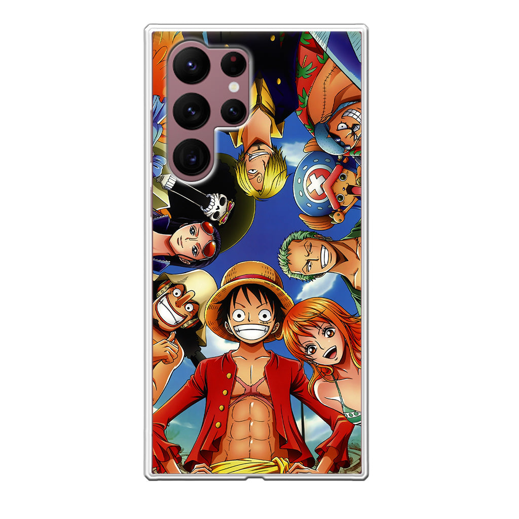 One Piece Luffy Crew Galaxy S22 Ultra 5G Case