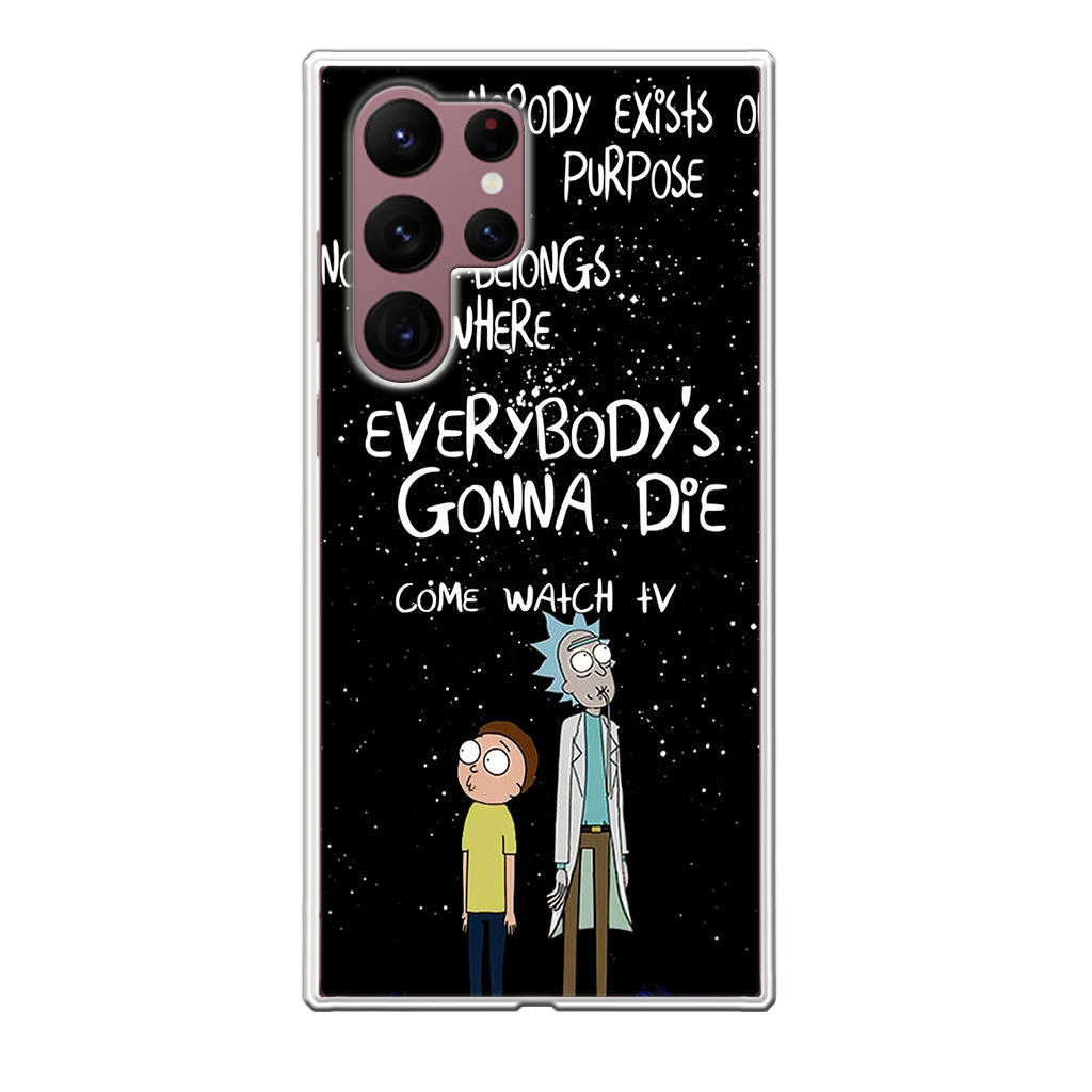 Rick And Morty Quotes Galaxy S22 Ultra 5G Case