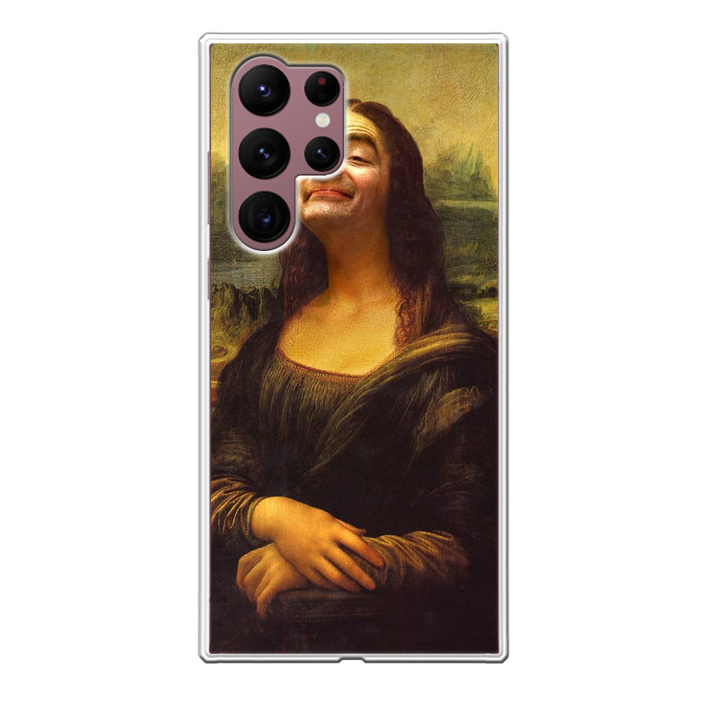 Rowan Atkinson Monalisa Funny Galaxy S22 Ultra 5G Case