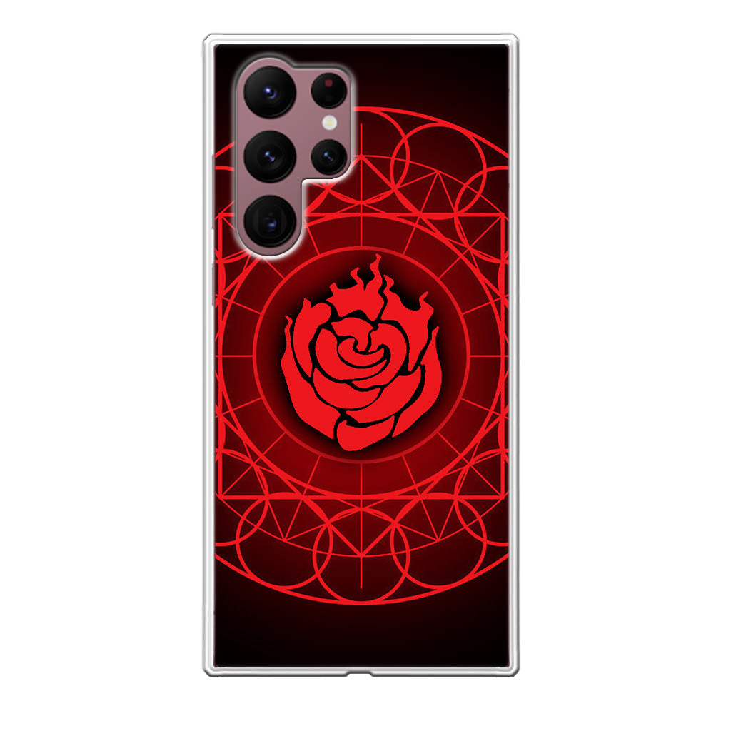 Ruby Rose Symbol RWBY Galaxy S22 Ultra 5G Case