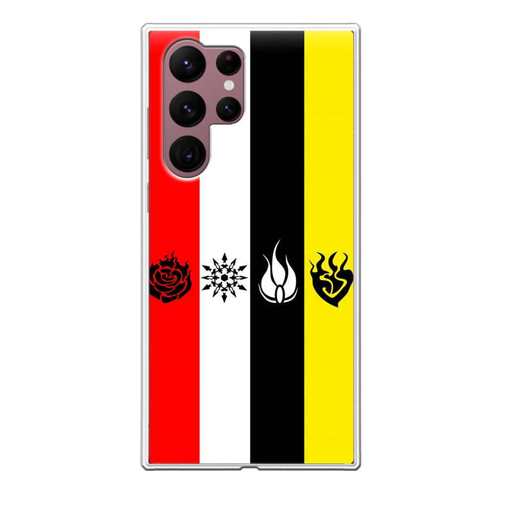 RWBY All Symbols Galaxy S22 Ultra 5G Case