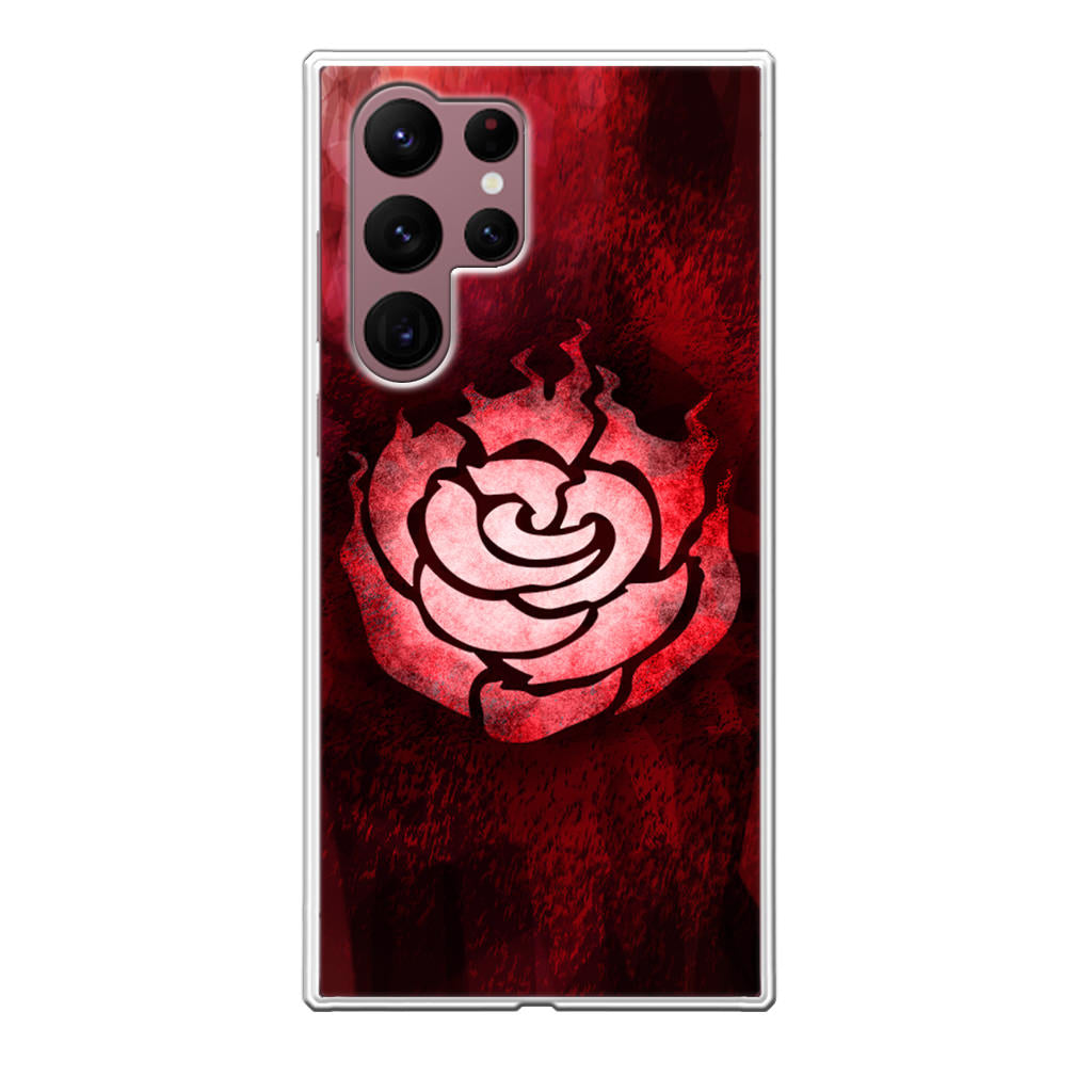 RWBY Ruby Rose Symbol Galaxy S22 Ultra 5G Case