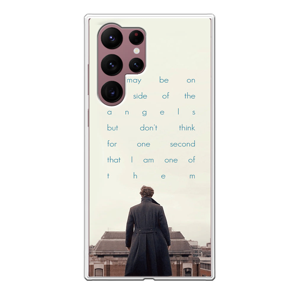 Sherlock Holmes Quote Galaxy S22 Ultra 5G Case