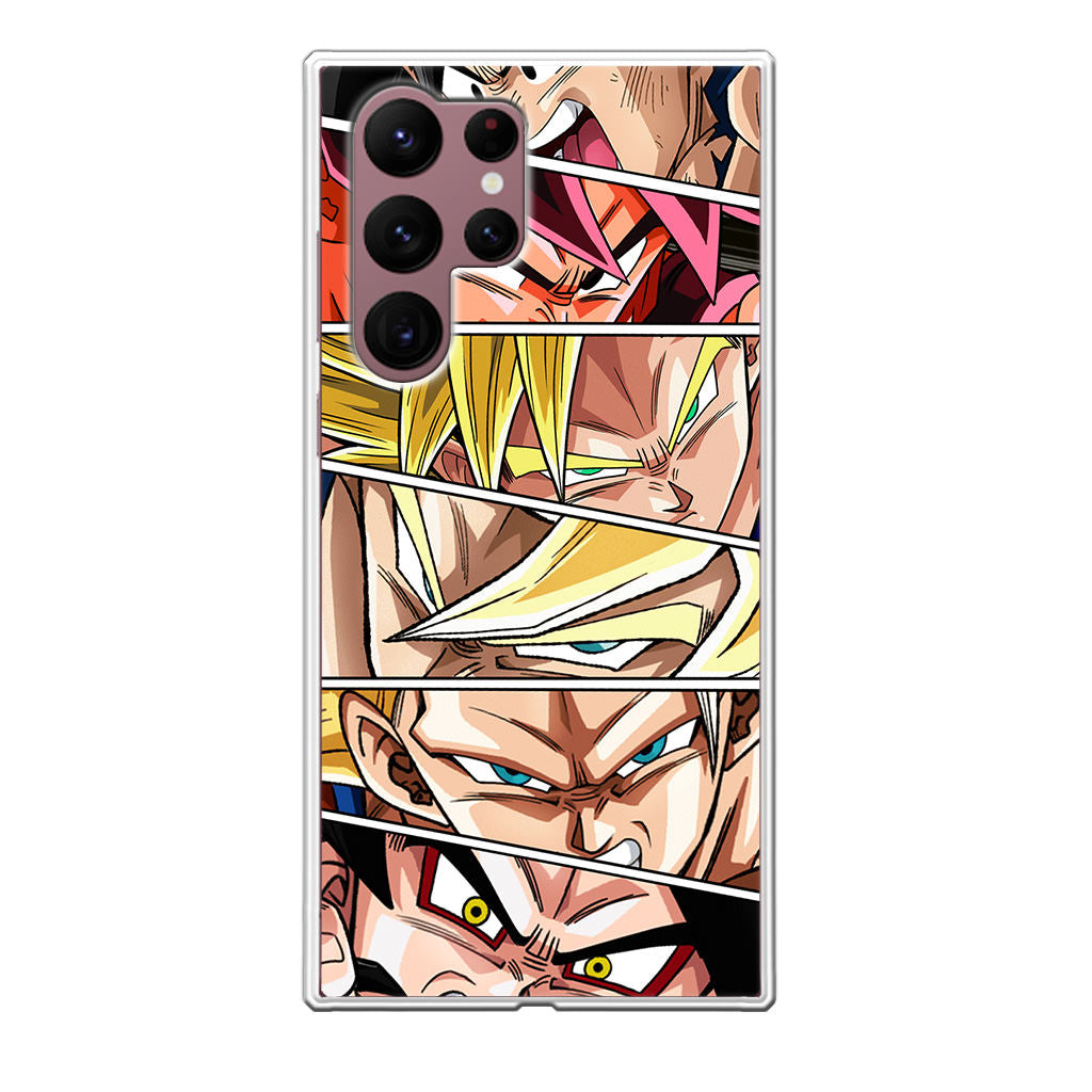 Son Goku Forms Galaxy S22 Ultra 5G Case