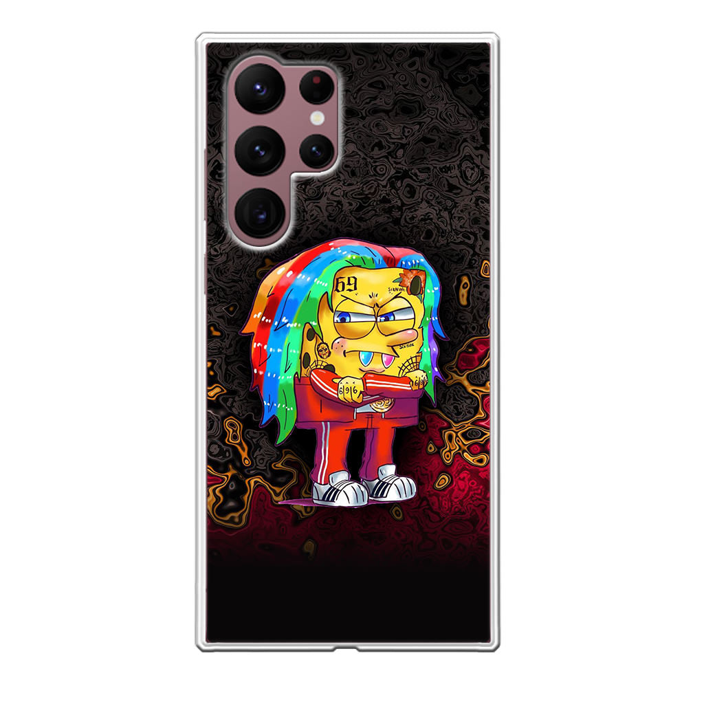 Sponge Hypebeast 69 Mode Galaxy S22 Ultra 5G Case