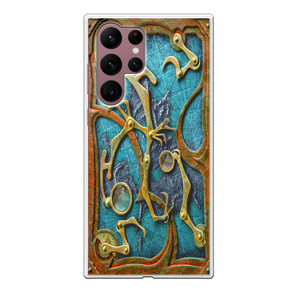 Steampunk Book Cover Galaxy S22 Ultra 5G Case