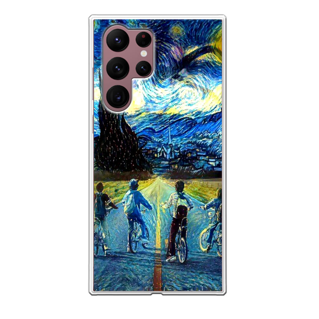 Stranger At Starry Night Galaxy S22 Ultra 5G Case