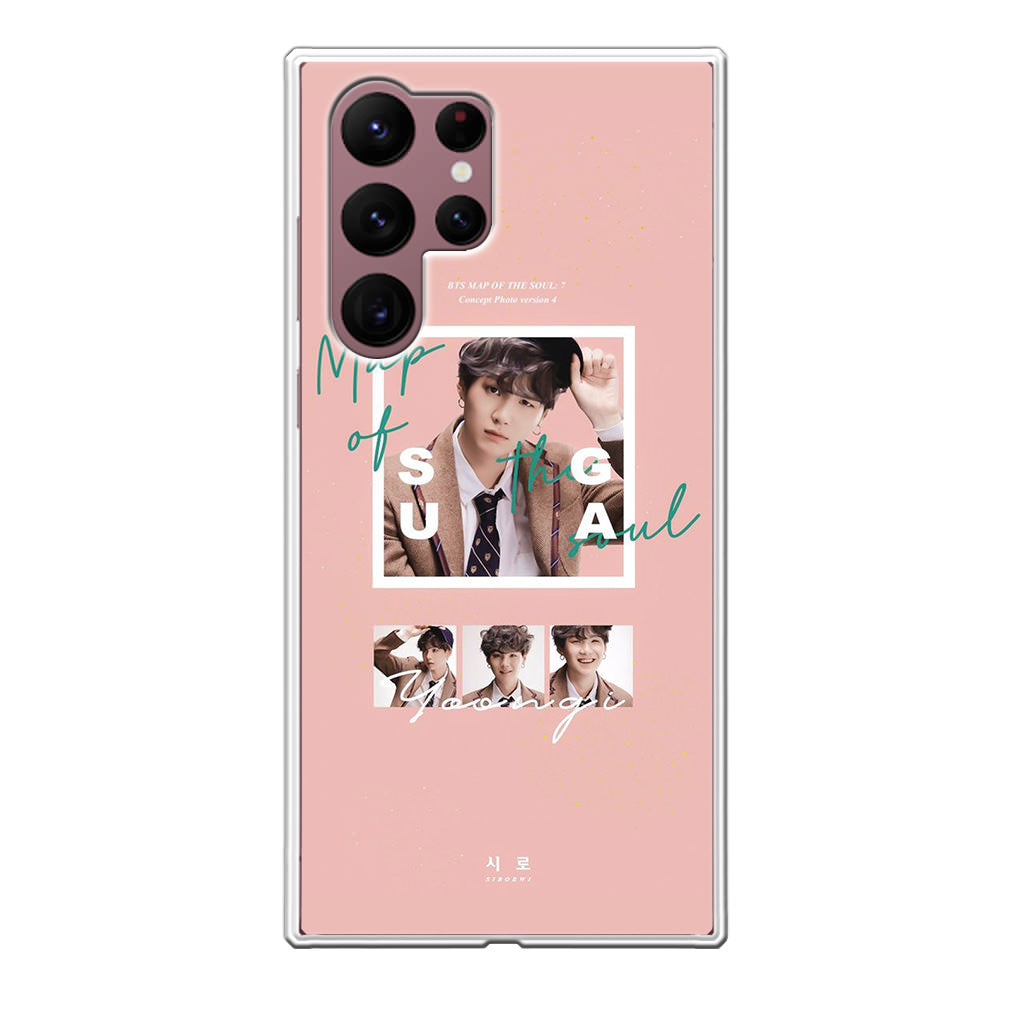 Suga Map Of The Soul BTS Galaxy S22 Ultra 5G Case