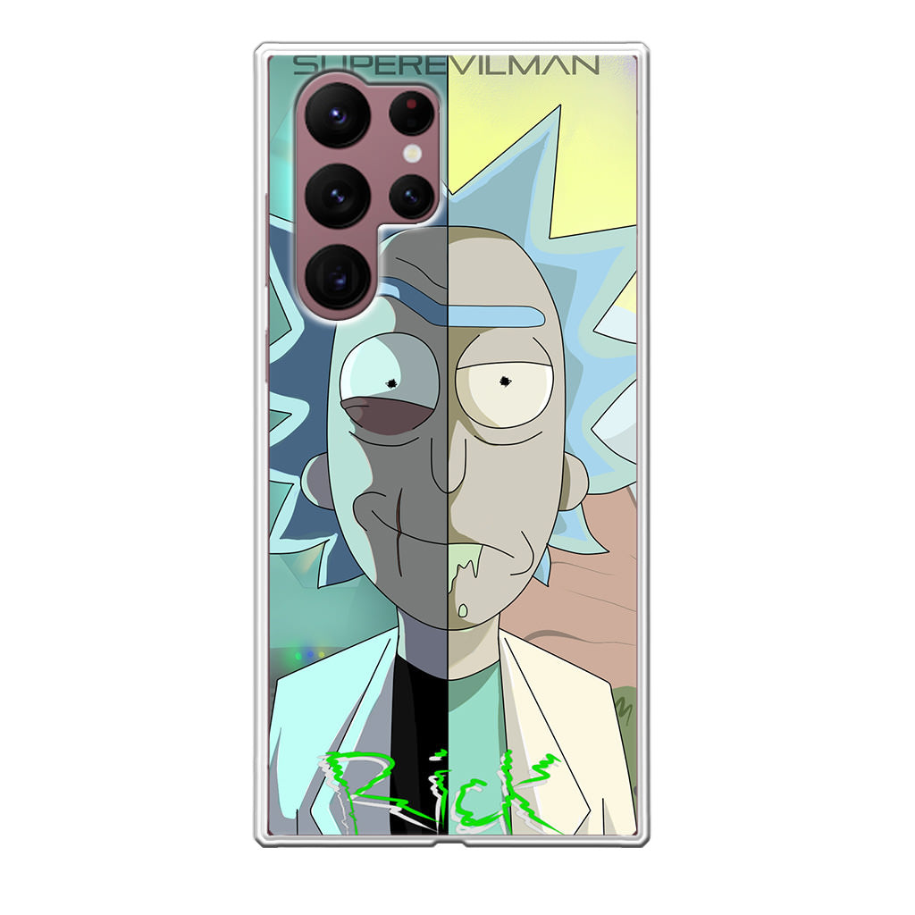 Super Evil Man Rick And Rick Galaxy S22 Ultra 5G Case