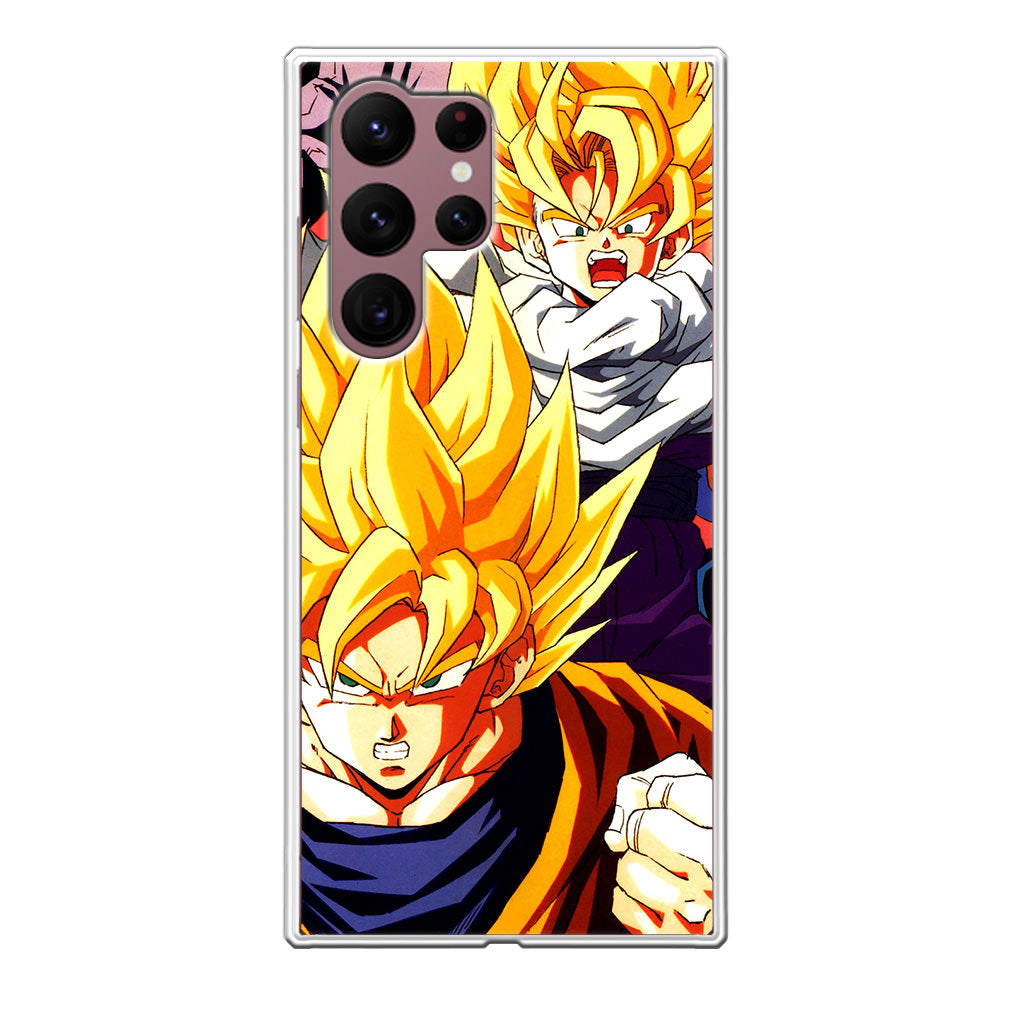 Super Saiyan Goku And Gohan Galaxy S22 Ultra 5G Case