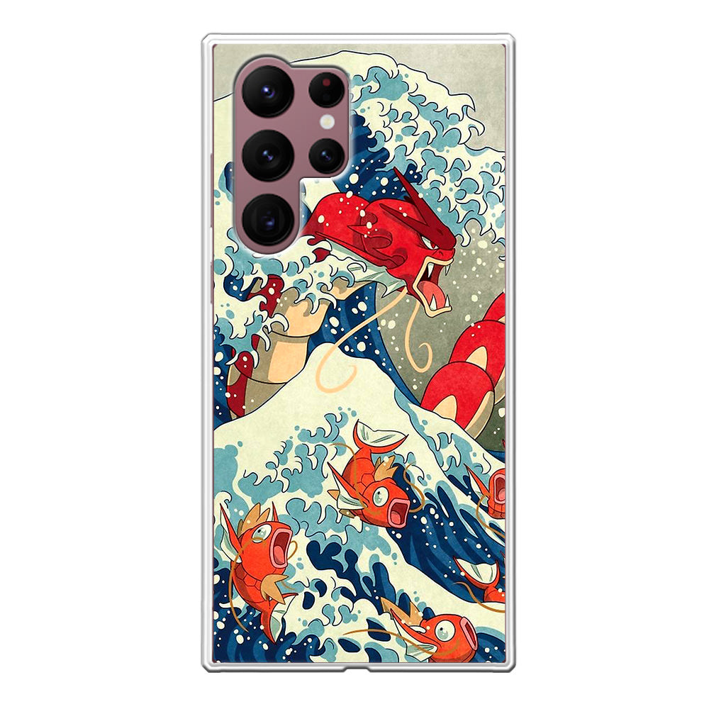 The Great Wave Of Gyarados Galaxy S22 Ultra 5G Case