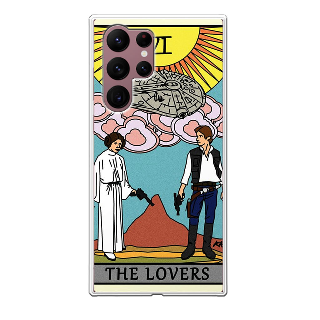 The Lovers Tarot Card Galaxy S22 Ultra 5G Case