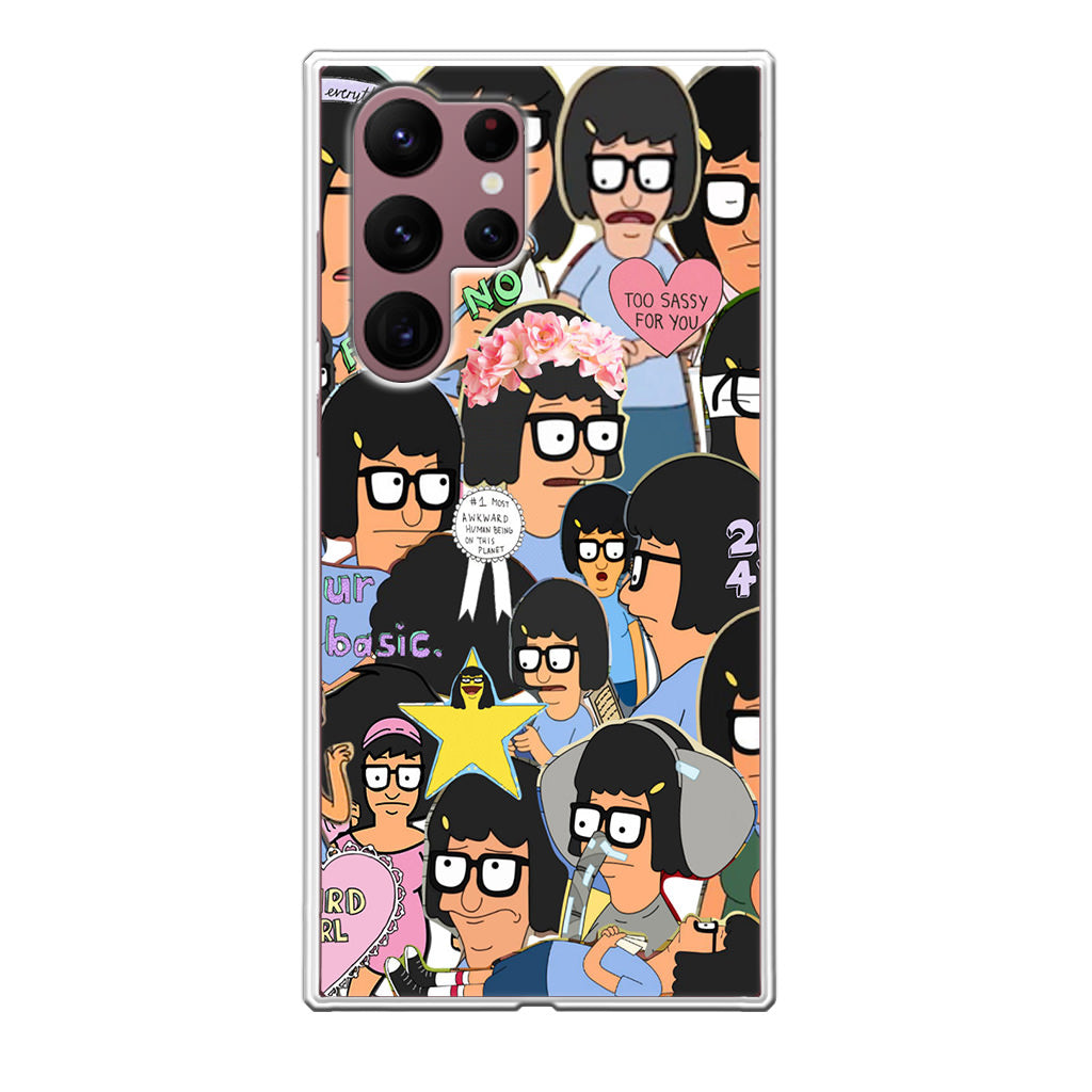 Tina Belcher Collage Galaxy S22 Ultra 5G Case