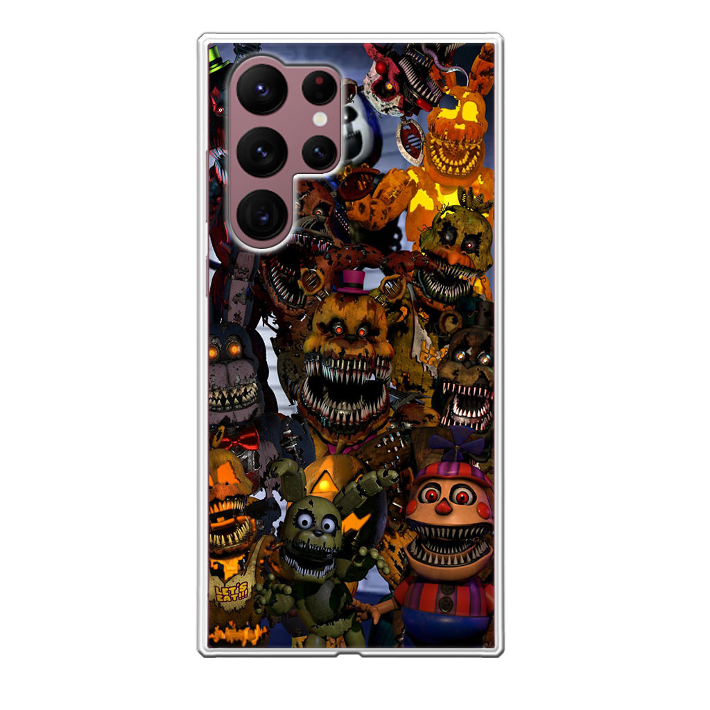 Five Nights at Freddy's Scary Characters Galaxy S22 Ultra 5G Case