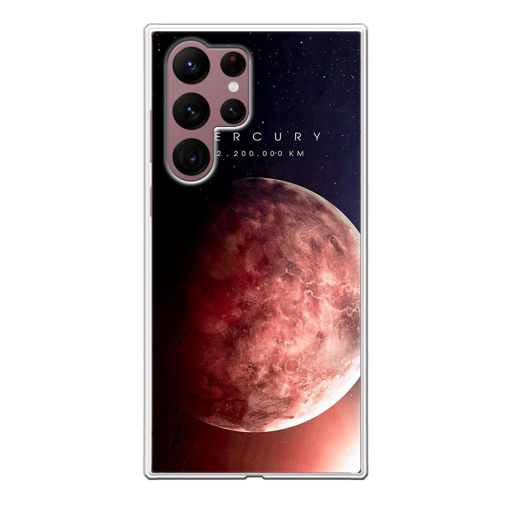 Planet Mercury Galaxy S22 Ultra 5G Case