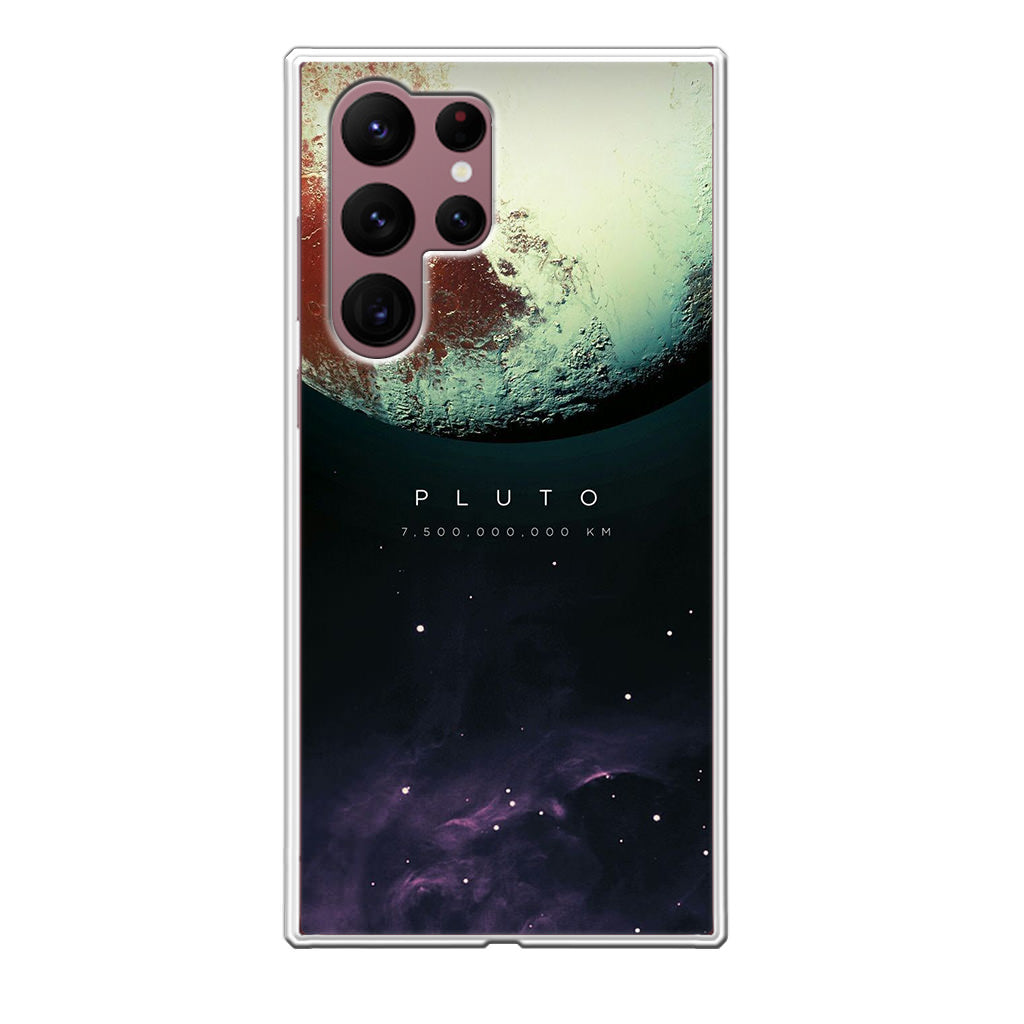 Planet Pluto Galaxy S22 Ultra 5G Case