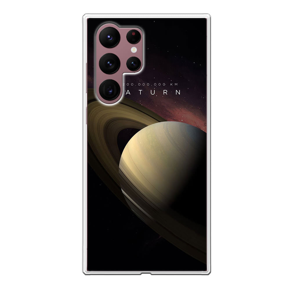 Planet Saturn Galaxy S22 Ultra 5G Case