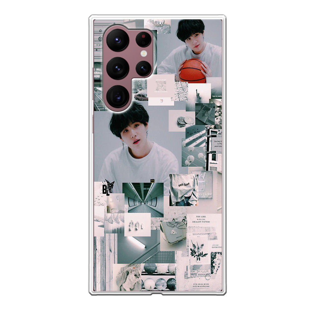 Suga College Wallpaper Galaxy S22 Ultra 5G Case