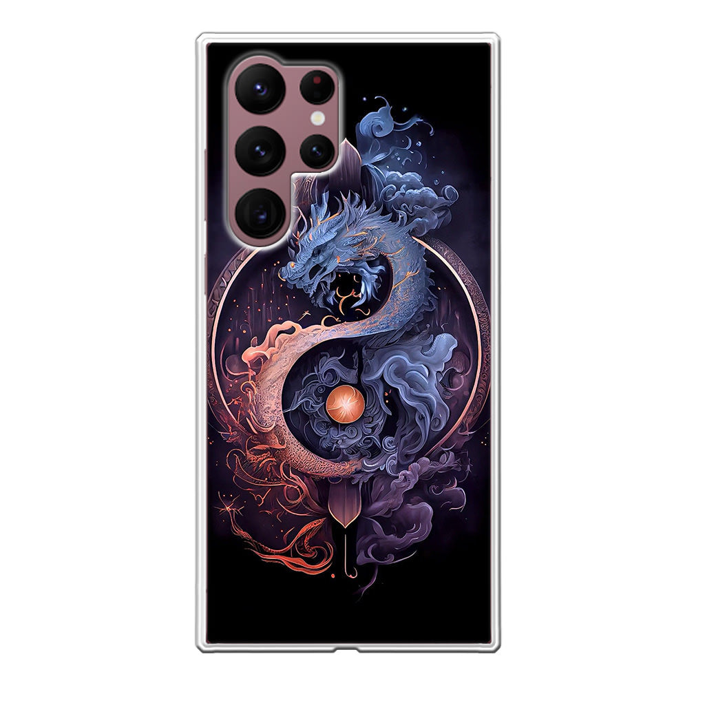 Dragon Yin Yang Galaxy S22 Ultra Case