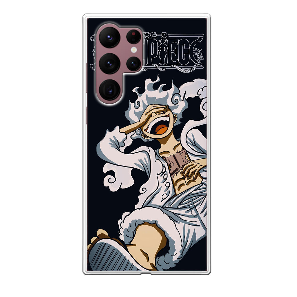 Gear 5 Iconic Laugh Case - Premium Anime Design - Samsung