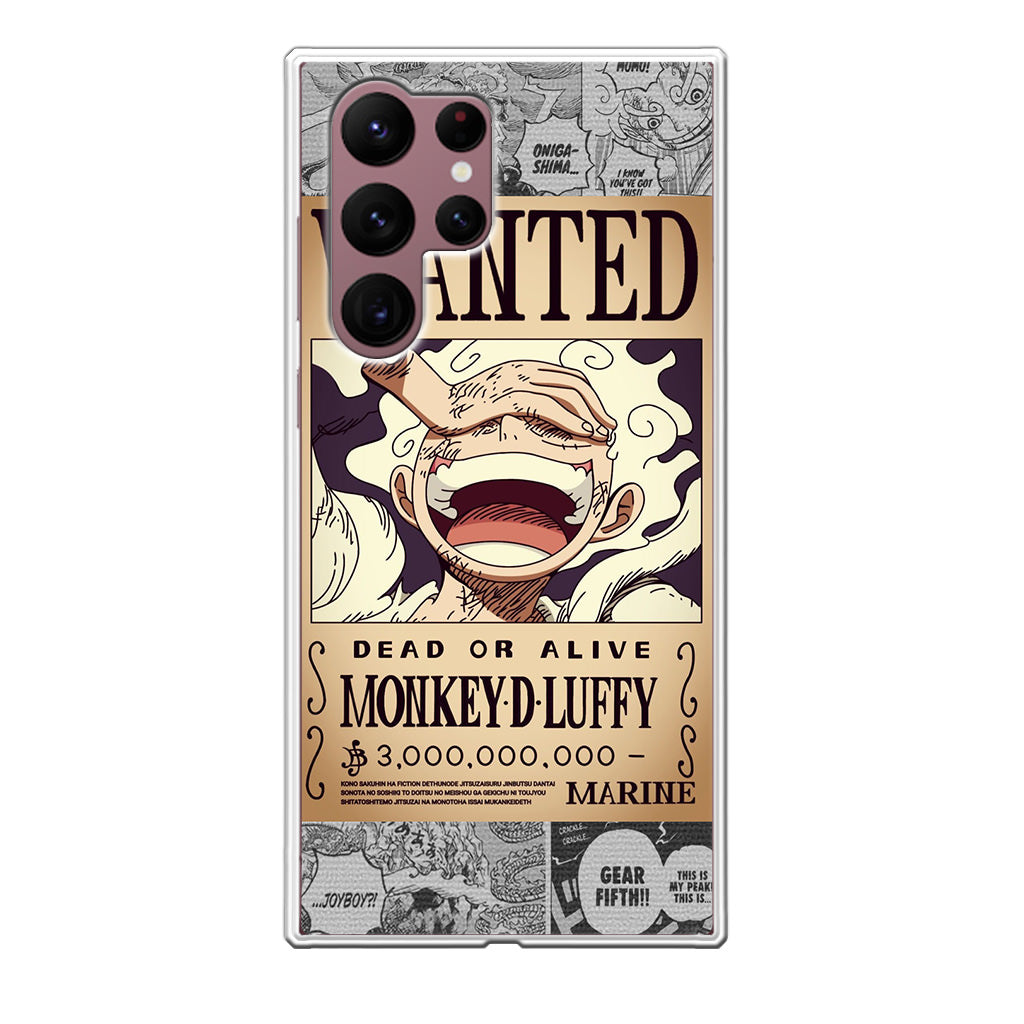 Gear 5 Wanted Poster Galaxy S22 Ultra Case