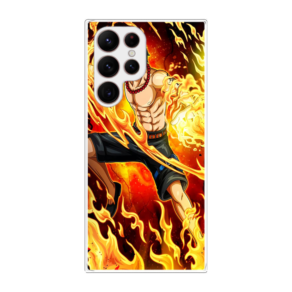 Ace Fire Fist Galaxy S22 Ultra 5G Case