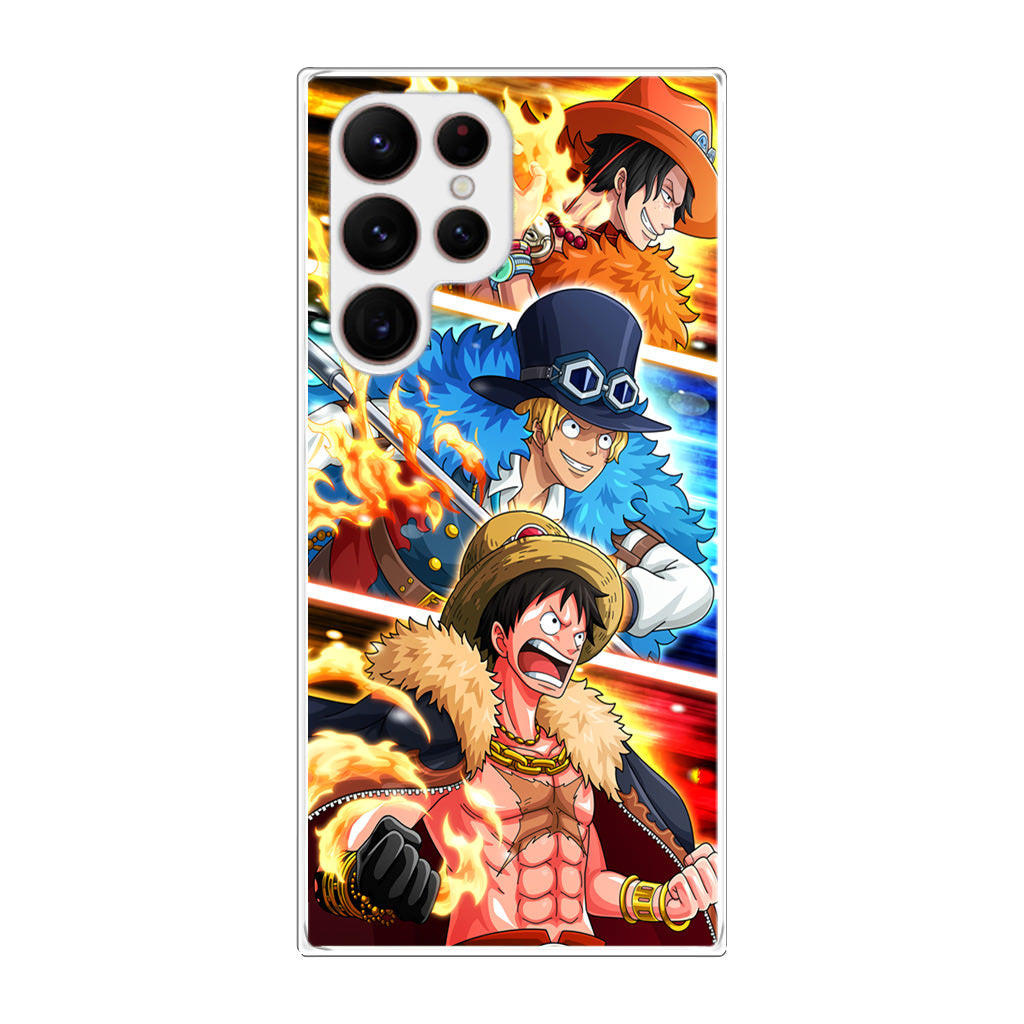 Ace Sabo Luffy Galaxy S22 Ultra 5G Case