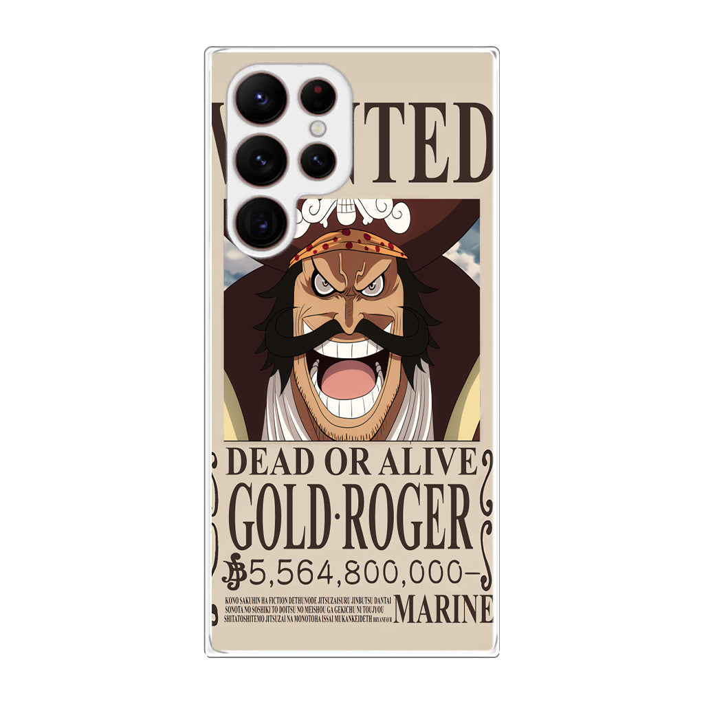 Gold Roger Bounty Galaxy S22 Ultra 5G Case