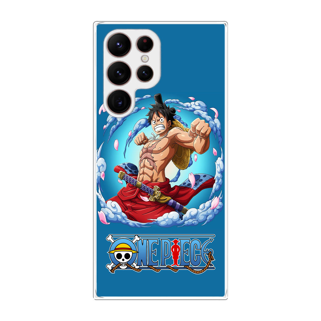 Luffy Arc Wano One Piece Galaxy S22 Ultra 5G Case