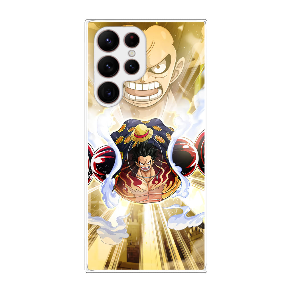 Luffy Flying Bounce Man Galaxy S22 Ultra 5G Case