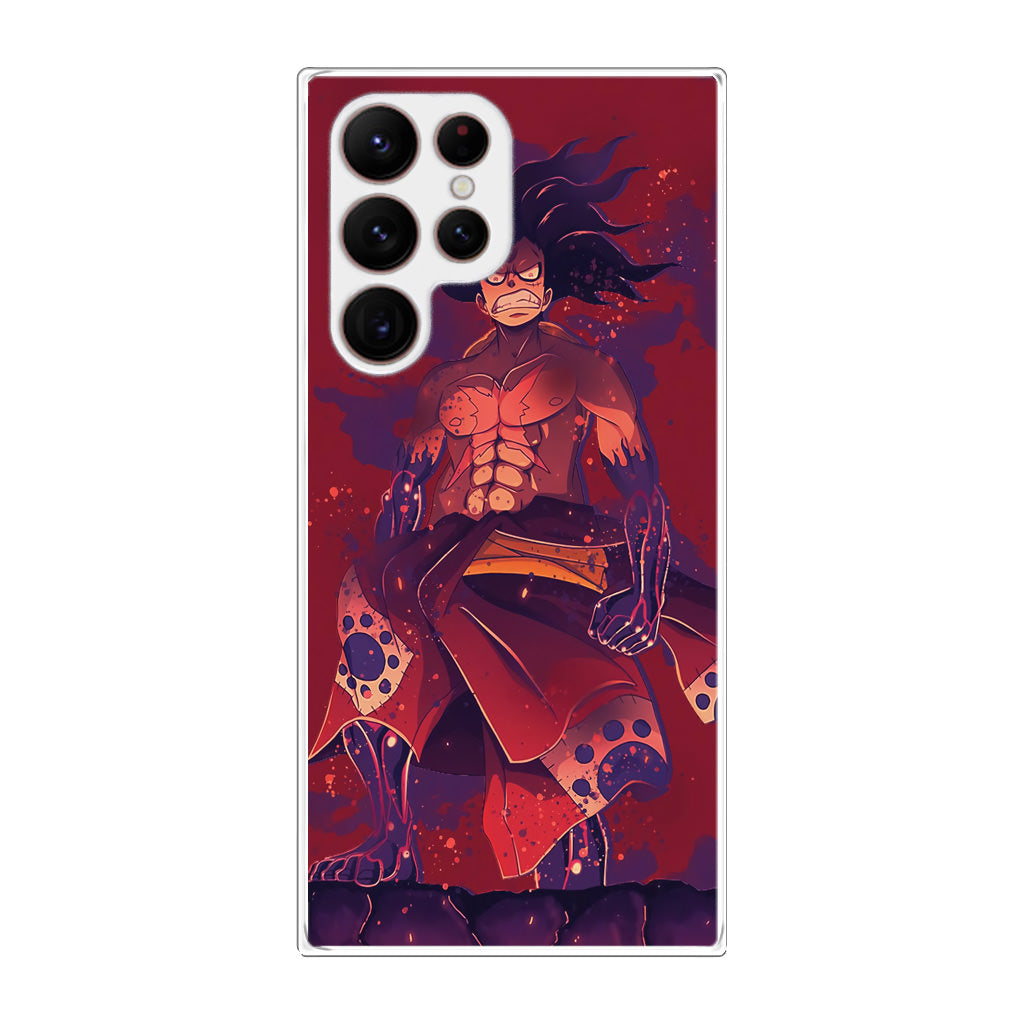 Luffy Snake Man Art Galaxy S22 Ultra 5G Case