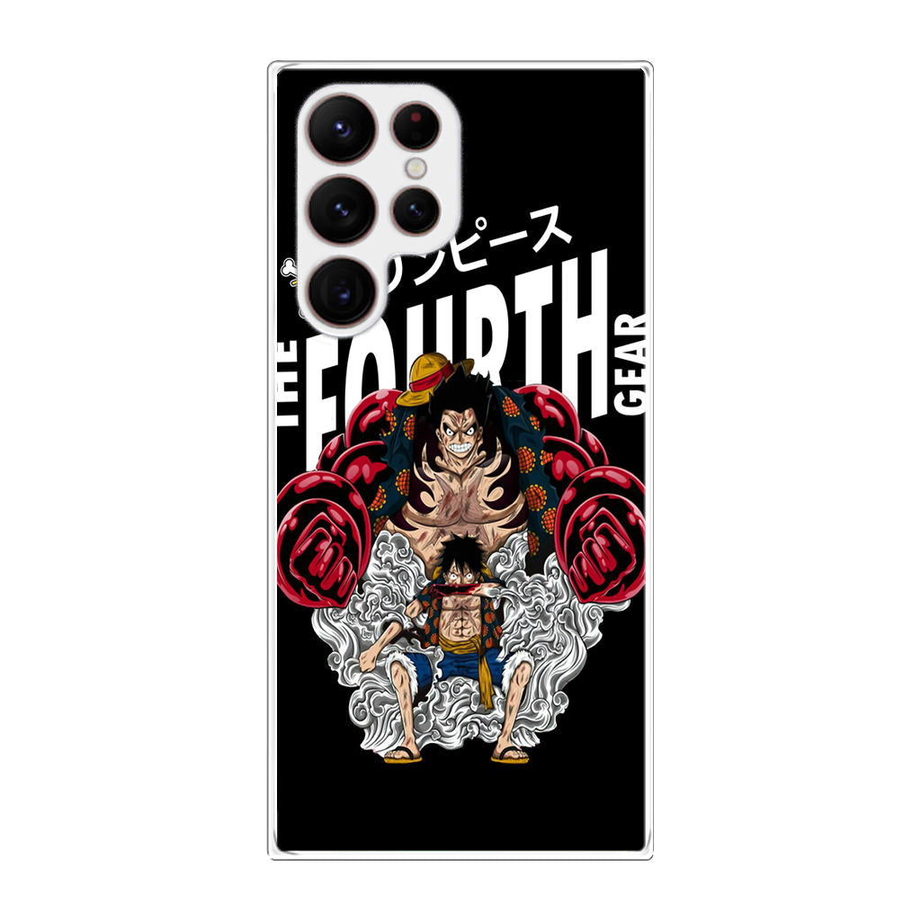 Luffy The Fourth Gear Black Galaxy S22 Ultra 5G Case