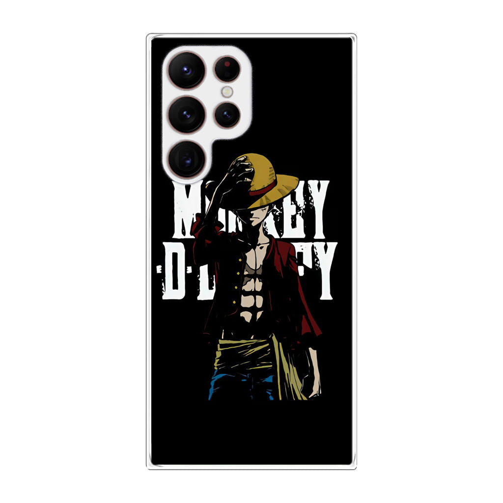 Monkey D Luffy Straw Hat Galaxy S22 Ultra 5G Case