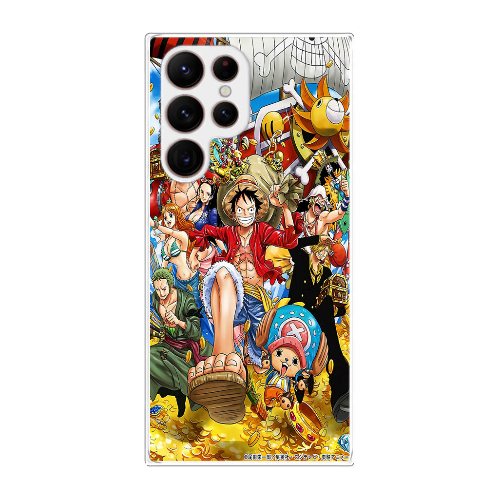 Mugiwara Crew One Piece Galaxy S22 Ultra 5G Case