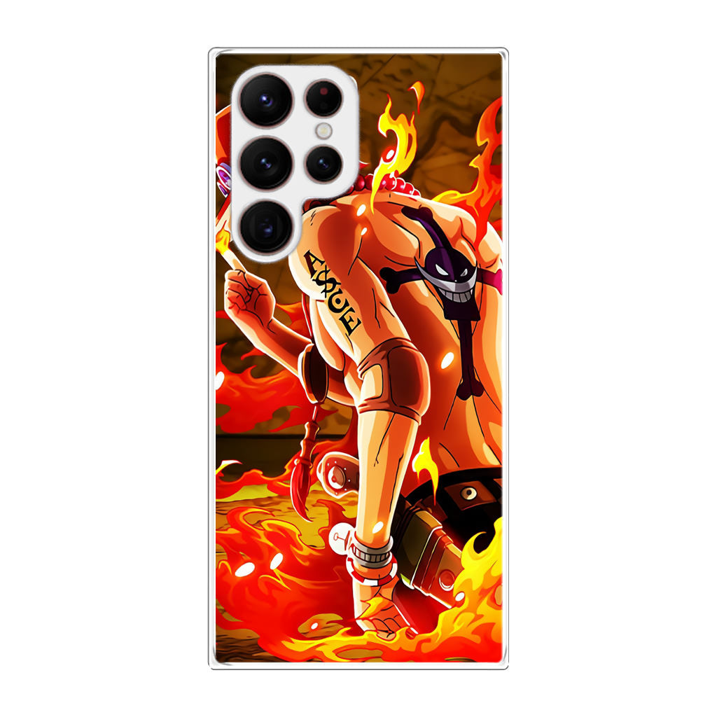 Portgas D Ace Galaxy S22 Ultra 5G Case