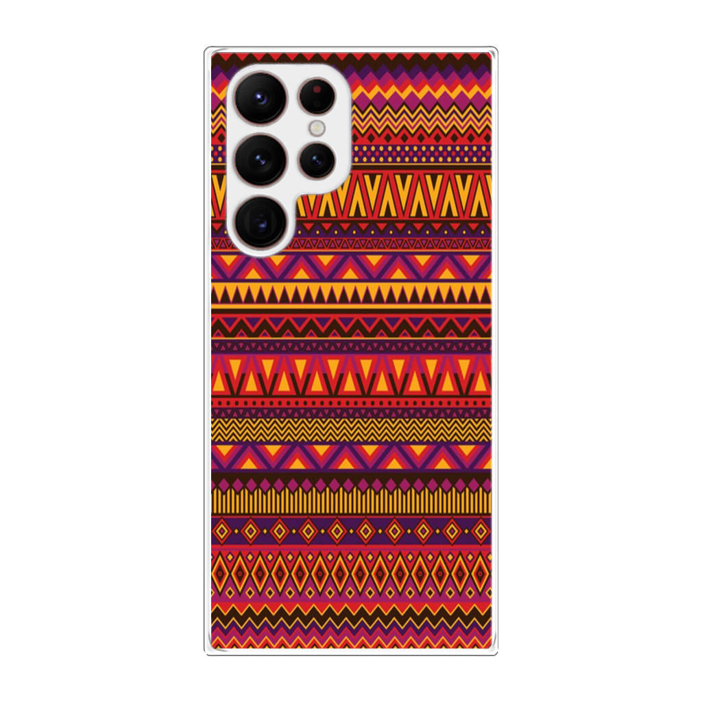 African Aztec Pattern Galaxy S22 Ultra 5G Case