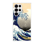 Artistic the Great Wave off Kanagawa Galaxy S22 Ultra 5G Case