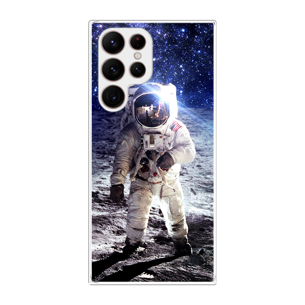 Astronaut Space Moon Galaxy S22 Ultra 5G Case