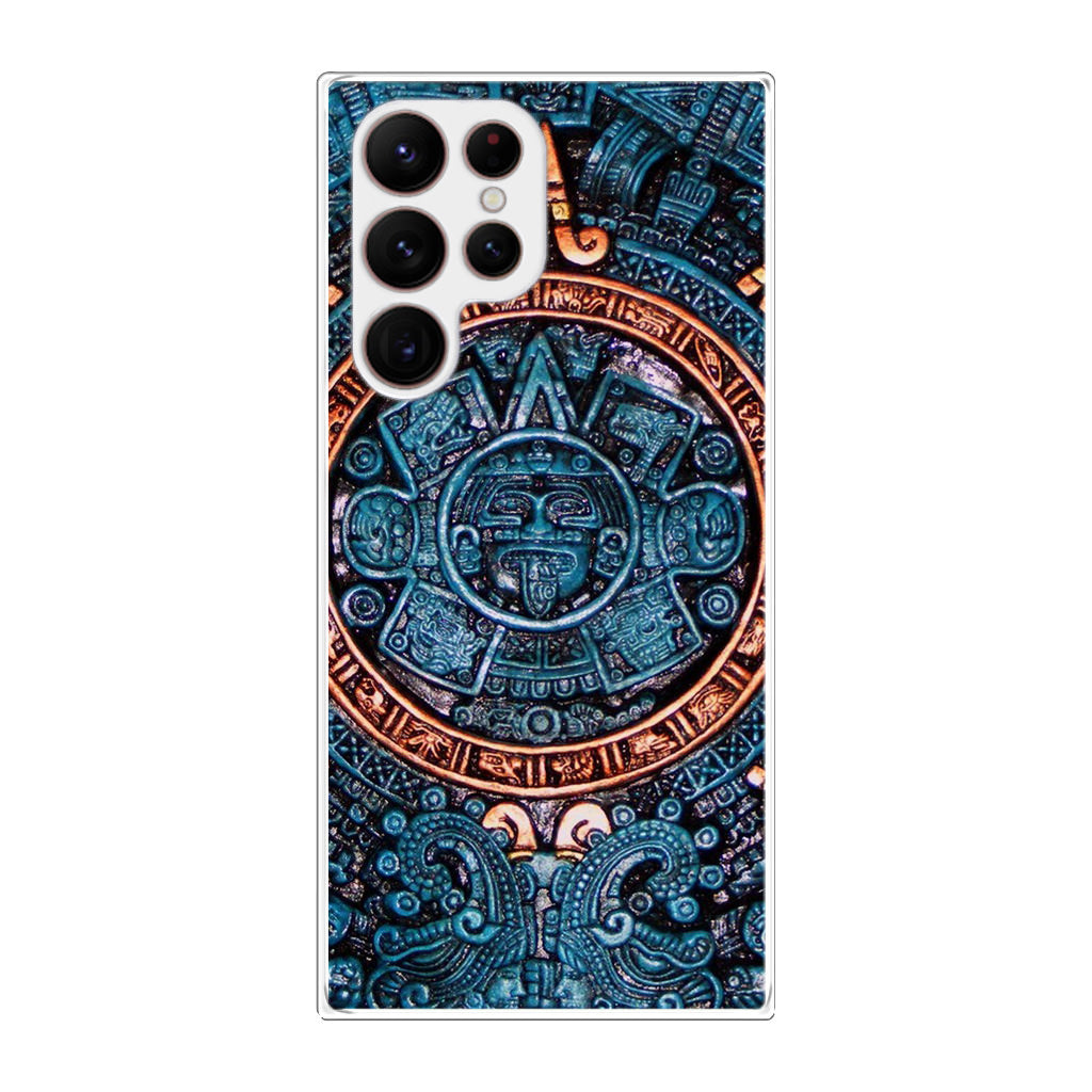 Aztec Calendar Galaxy S22 Ultra 5G Case