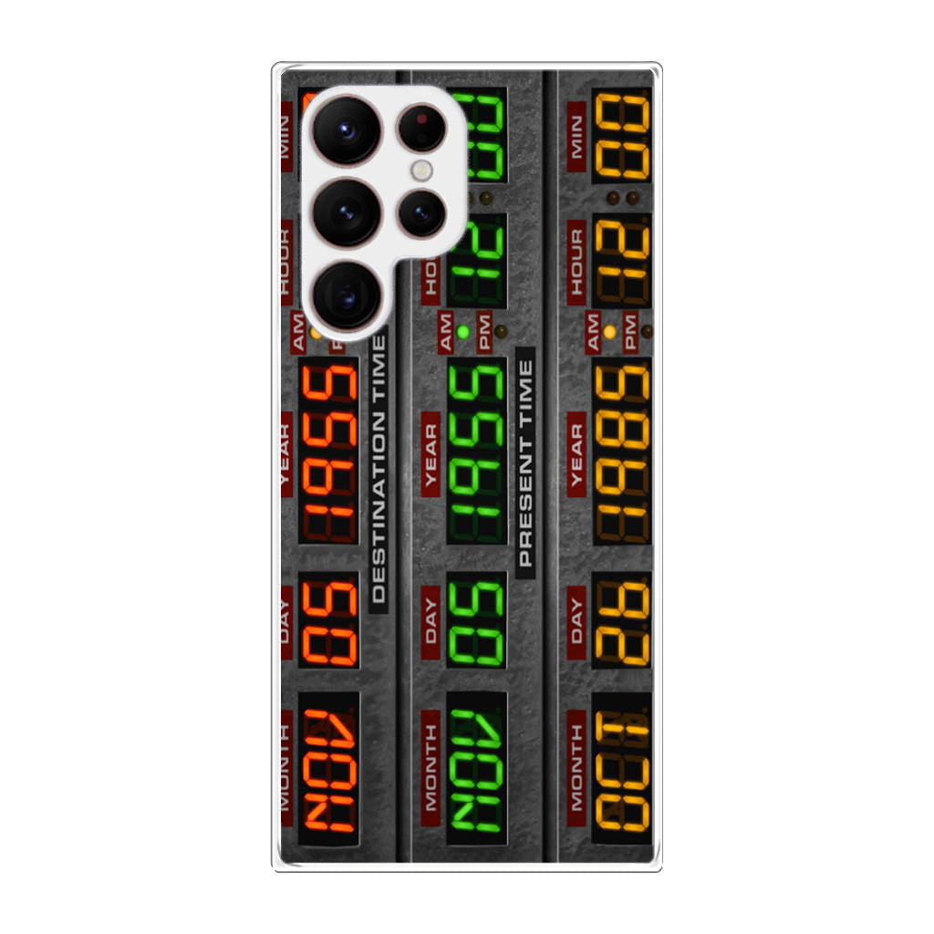 Back To The Future Time Circuits Galaxy S22 Ultra 5G Case